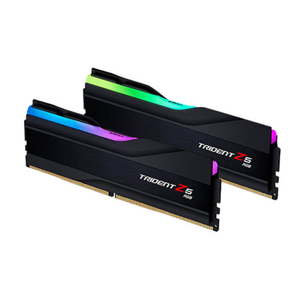G.Skill Trident Z5 RGB 64GB (32GBx2) DDR5 5600MHz Desktop RAM (Matte Black)